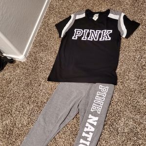 Victorias Secret PINK Tshirt & leggings